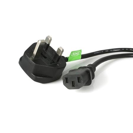 STARTECH.COM 6 ft Standard UK Computer Power Cord PXT101UK